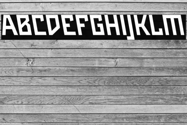 Maiers Neue Nr.8 Reduced Bold Slanted Example 2