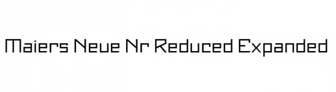 Maiers Neue Nr.8 Reduced Expanded  baixar fontes gratis