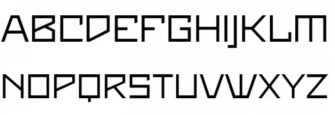 Maiers Neue Nr.8 Reduced Expanded Font OTHER CHARS