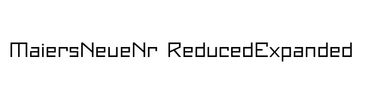 Maiers Neue Nr.8 Reduced Expanded 