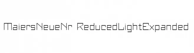 Maiers Neue Nr.8 Reduced Light Expanded  baixar fontes gratis