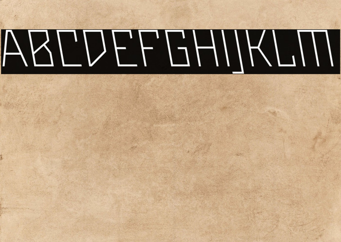 Maiers Neue Nr.8 Reduced Light Slanted Example 3