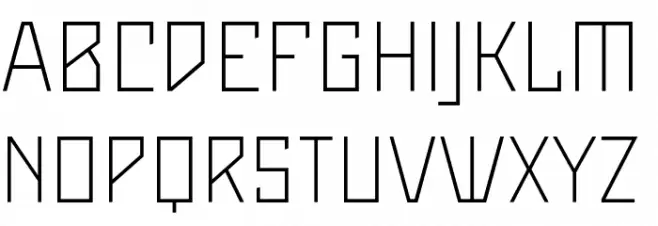 Maiers Neue Nr.8 Reduced Light Font UPPERCASE