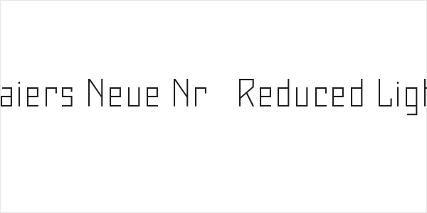Maiers Neue Nr.8 Reduced Light Logo