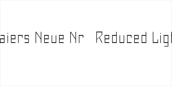 Maiers Neue Nr.8 Reduced Light Logo