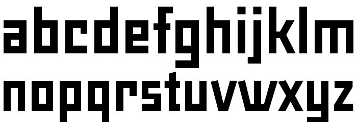 MaiersNeueNr.Proreduced-Halbfet Font LOWERCASE