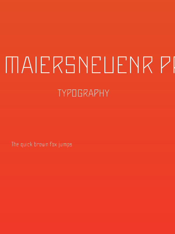 MaiersNeueNr.Proreduced-Leicht Poster