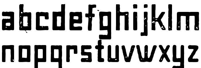MaiersNr8-Bold Font LOWERCASE