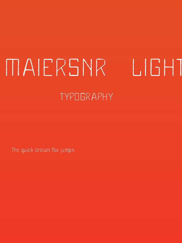 MaiersNr8-Light Poster