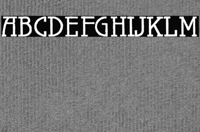 MaiersNr.Reduced-Bold Font examples