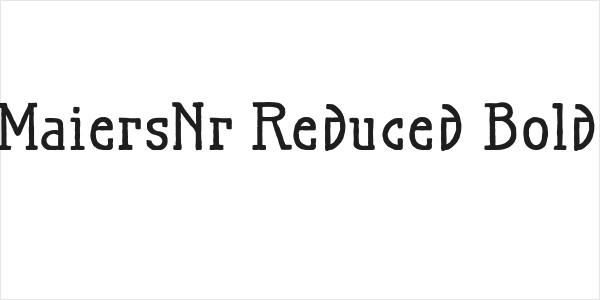 MaiersNr.Reduced-Bold Logo