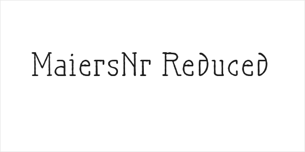 MaiersNr.Reduced Logo