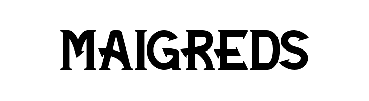Maigreds Font