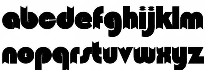 Maikel Шрифта строчной