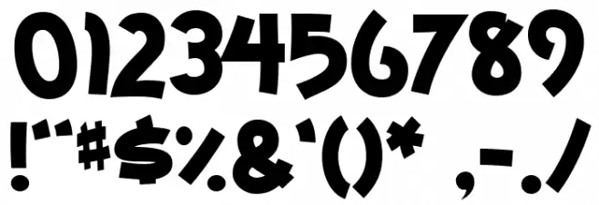 MailRayStuff-Regular Font OTHER CHARS