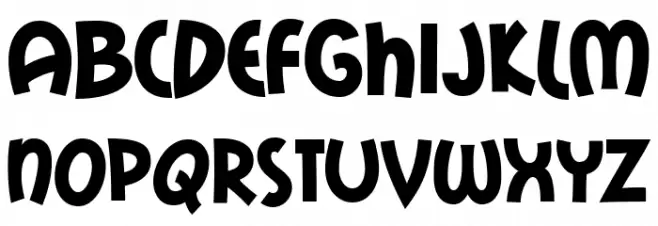 MailRayStuff-Regular 字体 大写