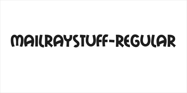 MailRayStuff-Regular Logo