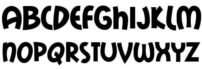 MailRayStuff-Regular フォント 小文字