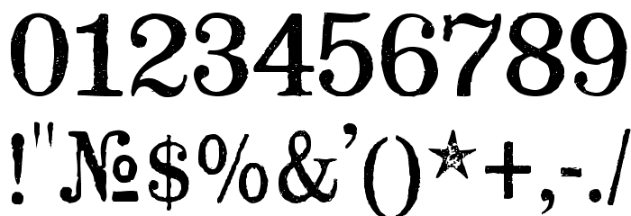 Mailart Rubberstamp Regular फ़ॉन्ट अन्य घर का काम