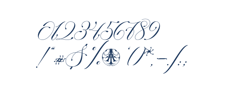 MailavaPersonalUseOnly-Regular Other Characters