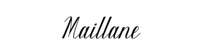 Maillane  Frei Schriftart Herunterladen