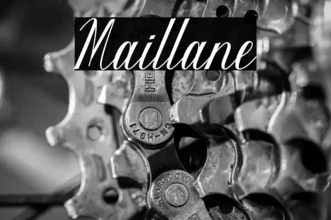 Maillane Font examples
