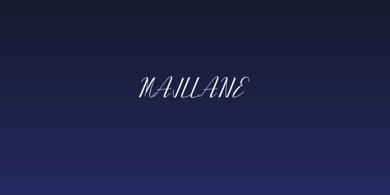 Maillane Social Header