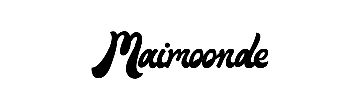 Maimoonde  font caratteri gratis