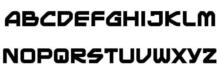 Mainframe BB Bold Font LOWERCASE
