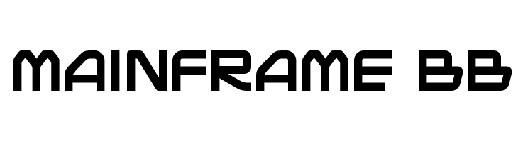 Mainframe BB  Free Fonts Download