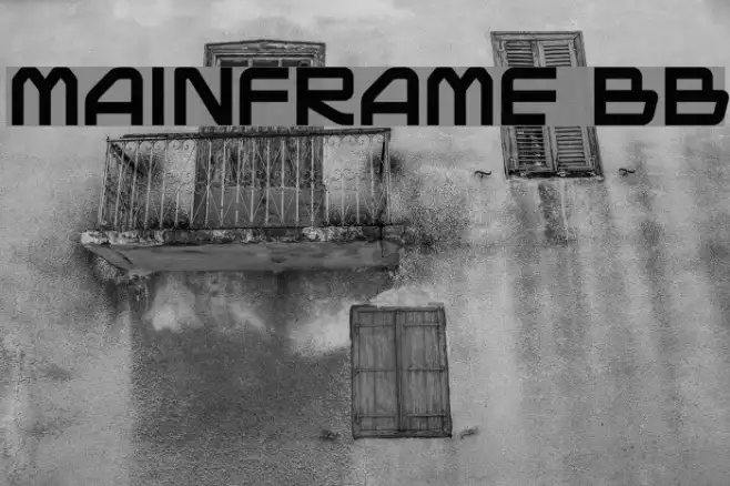 Mainframe BB Example 1