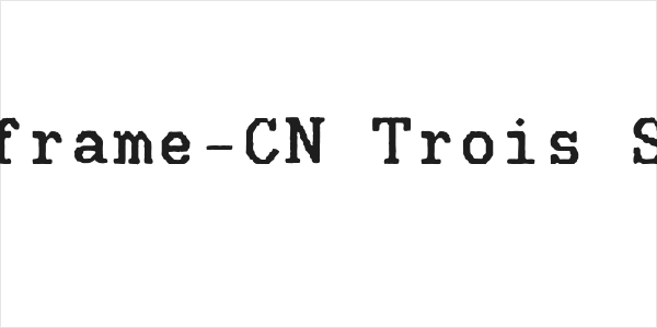 Mainframe-CN Trois Six R Logo
