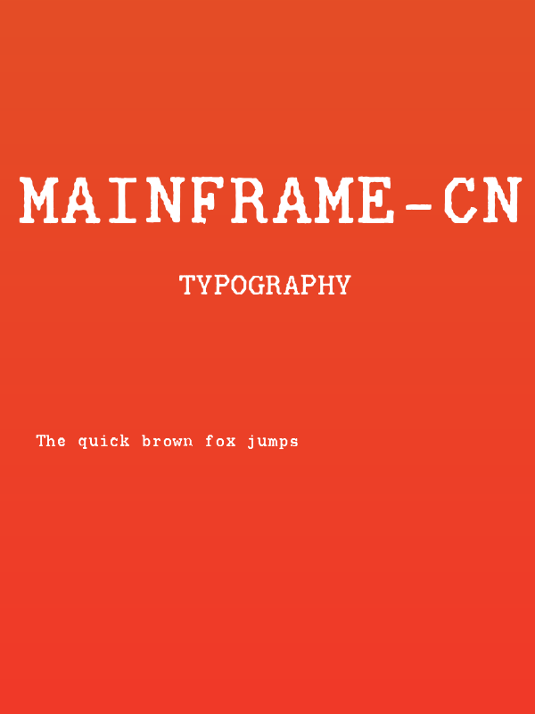 Mainframe-CN Trois Six R Poster