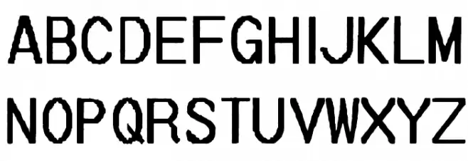 Mainframe-NoNeufUnR Schriftart Groß
