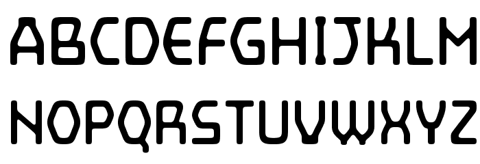 Mainframe Opto Font LOWERCASE