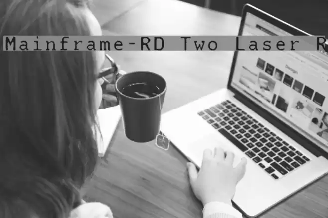 Mainframe-RD Two Laser R Font examples