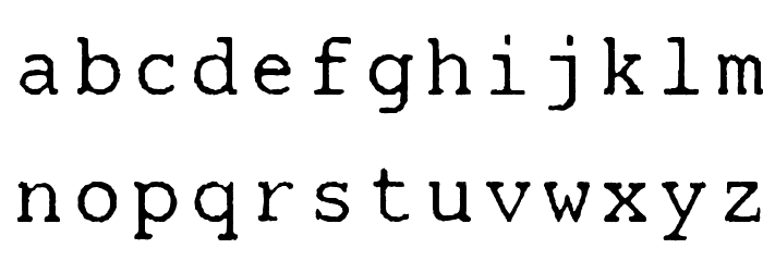 Mainframe-RD Two Laser R Font LOWERCASE