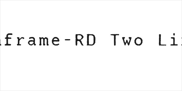 Mainframe-RD Two Lino R Logo