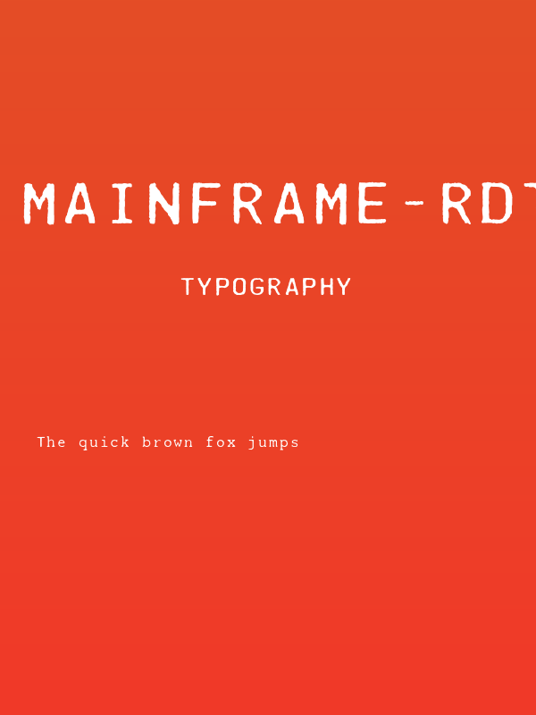 Mainframe-RdTwoLaserR Poster