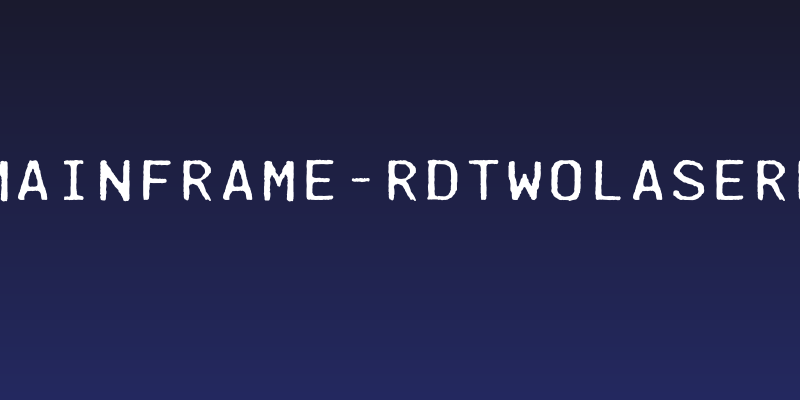 Mainframe-RdTwoLaserR Social Header
