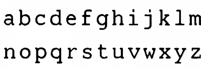 Mainframe-RdTwoLinoR Polices MINUSCULES
