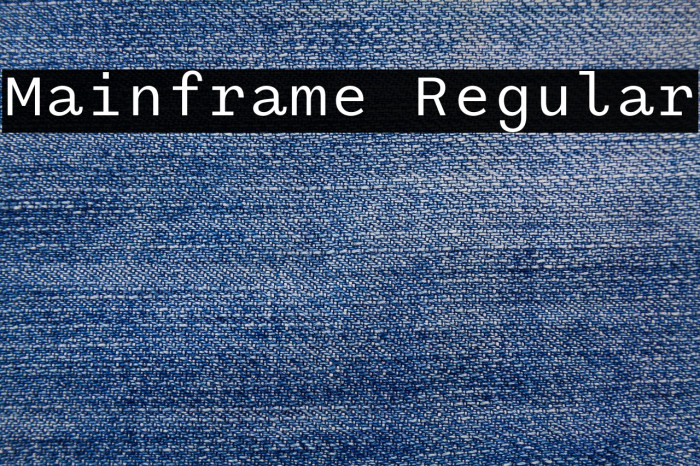 Mainframe Regular Example 2