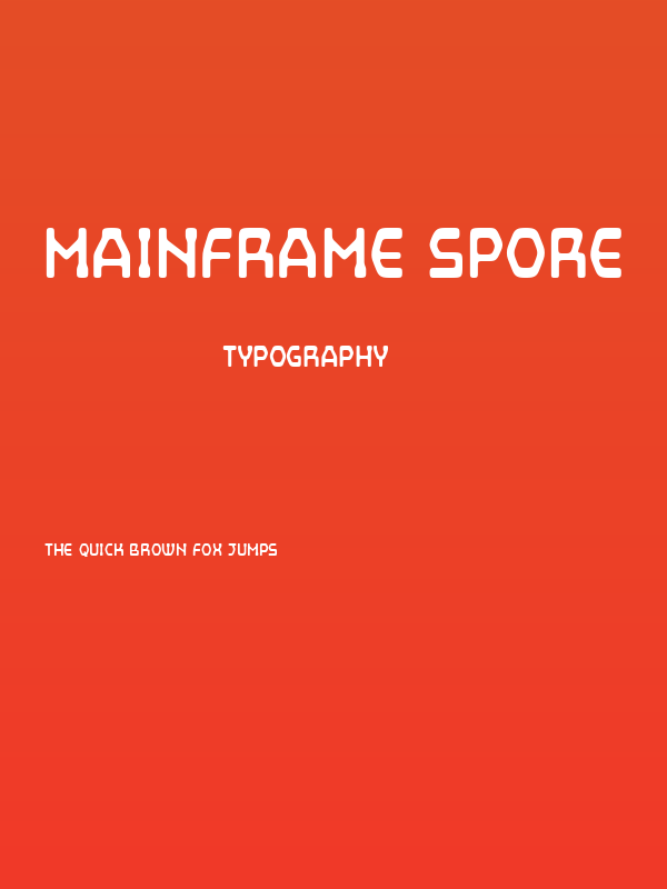 Mainframe Spore Poster