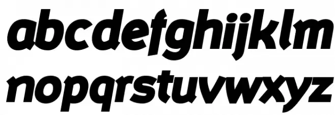 Mainland PERSONAL Black Italic Fuentes MINÚSCULAS