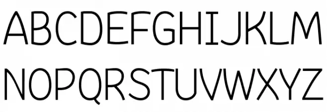 Mainland PERSONAL Light Шрифта ВЕРХНИЙ
