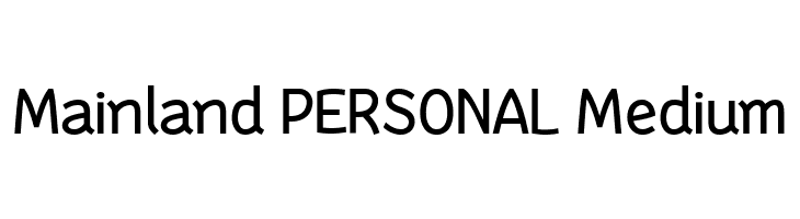 Mainland PERSONAL Medium 