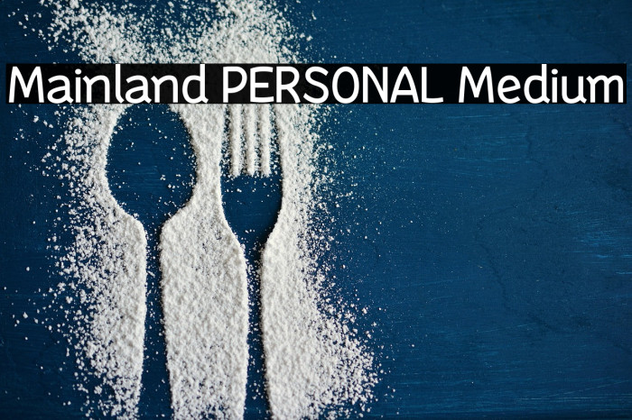 Mainland PERSONAL Medium Example 2