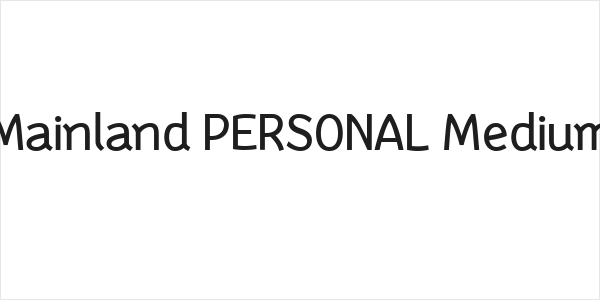 Mainland PERSONAL Medium Logo