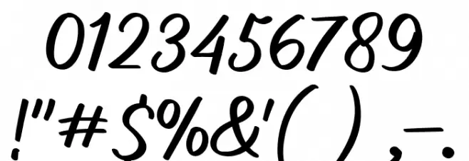 Mainland Font OTHER CHARS