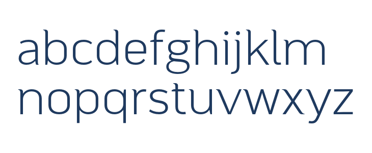 Mainlux-Light Lowercase